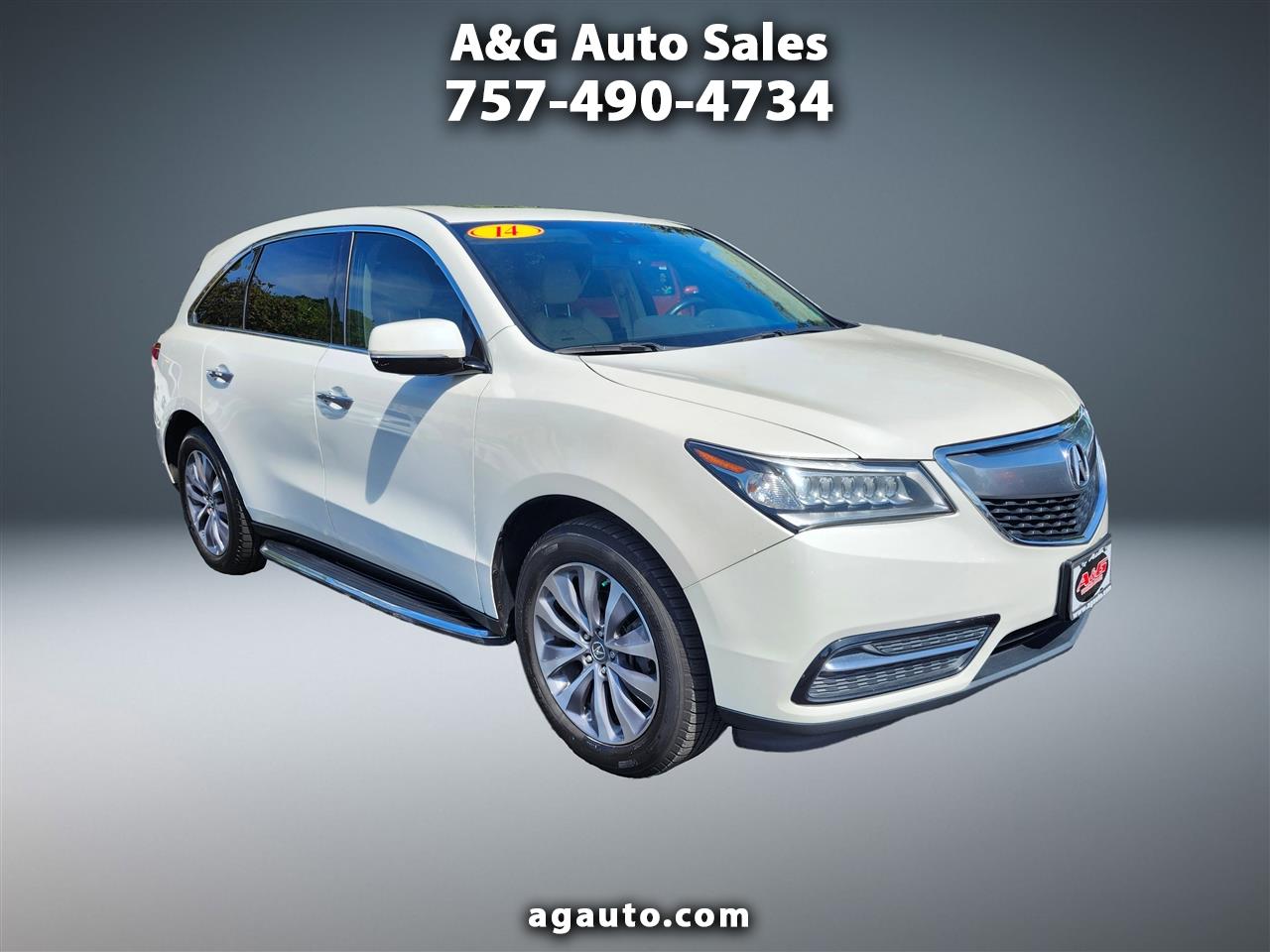 2014 Acura MDX 6-Spd AT w/Tech Package