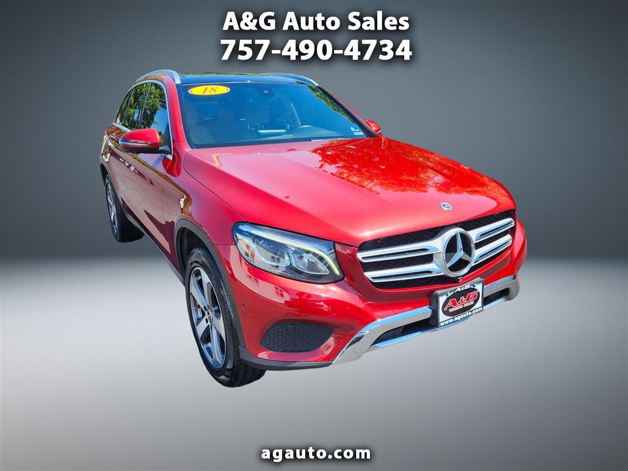 2018 Mercedes-Benz GLC-Class GLC300 4MATIC