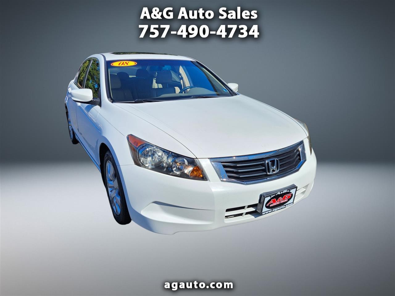 2008 Honda Accord EX-L Sedan AT