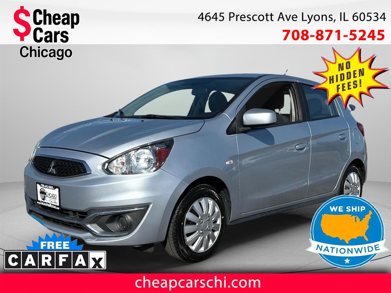 2018 Mitsubishi Mirage ES