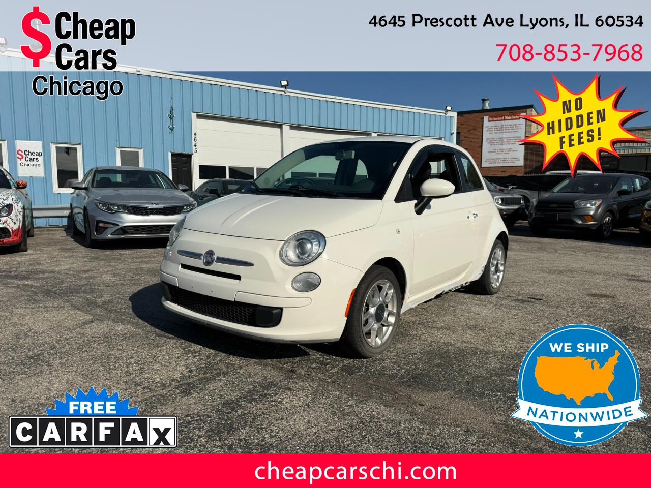 2012 Fiat 500 Pop