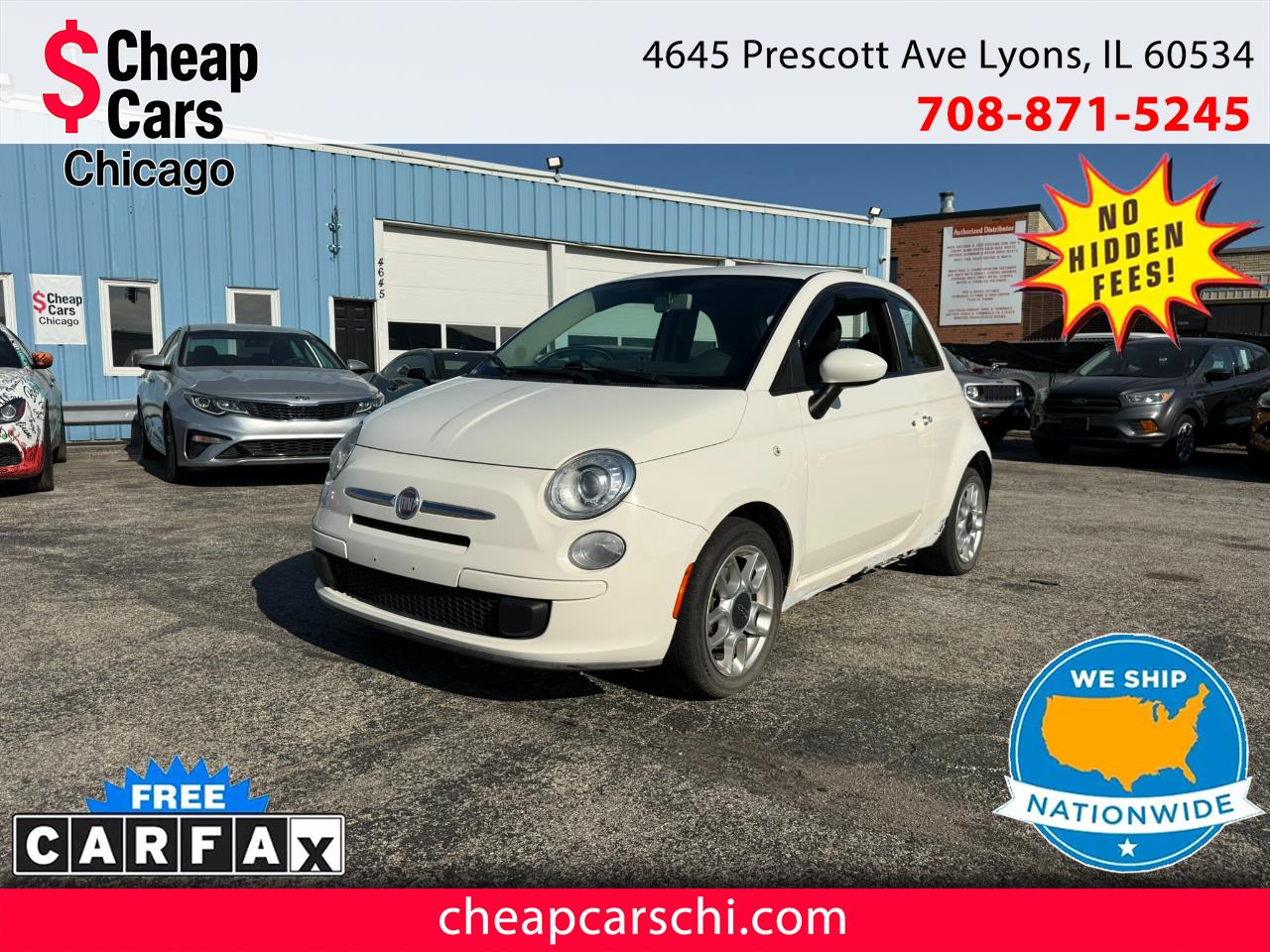 2012 FIAT 500 Pop