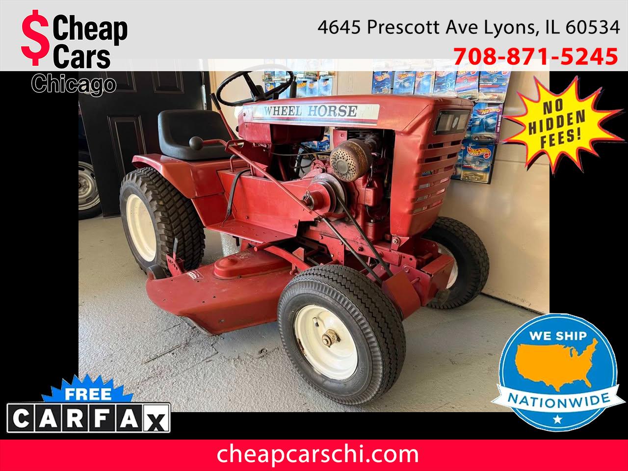 1968 John Deere Wheel Loader WHEELHORSE Charger 12 Tractor