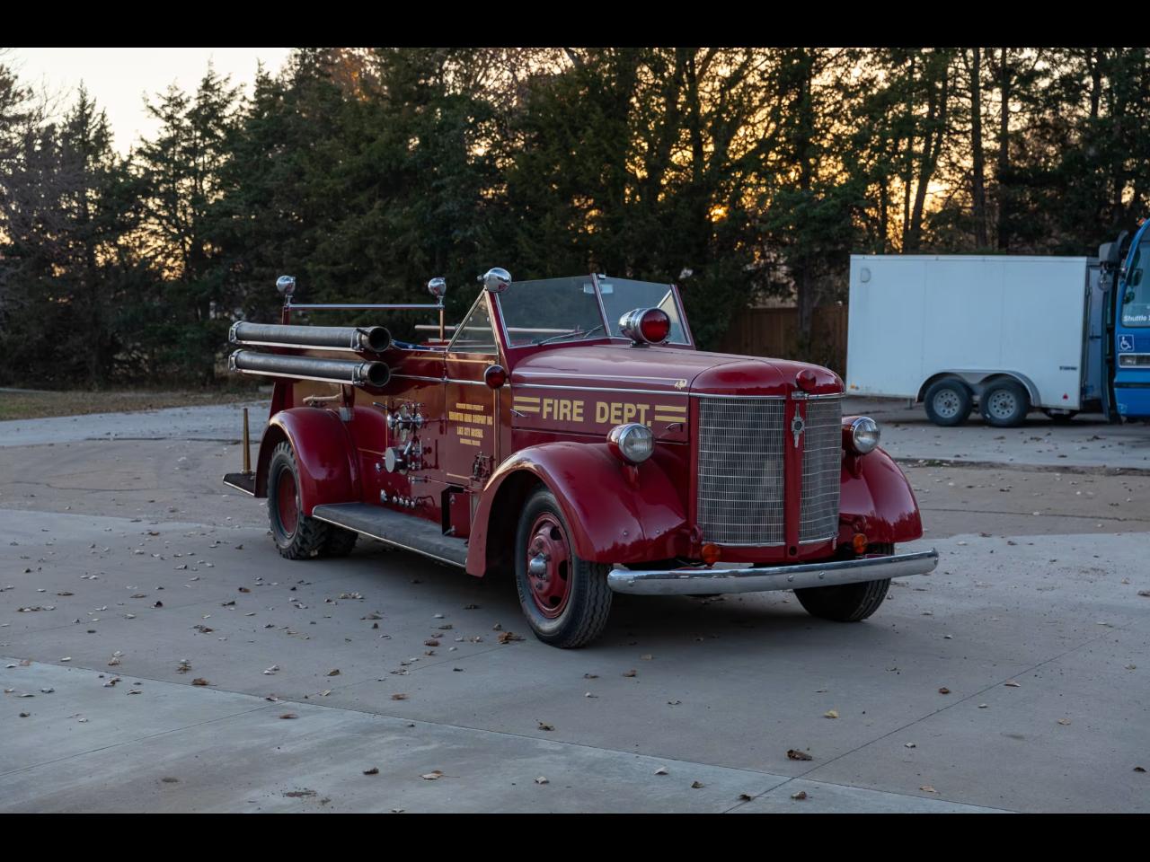 American LaFrance Fire Truck  1941