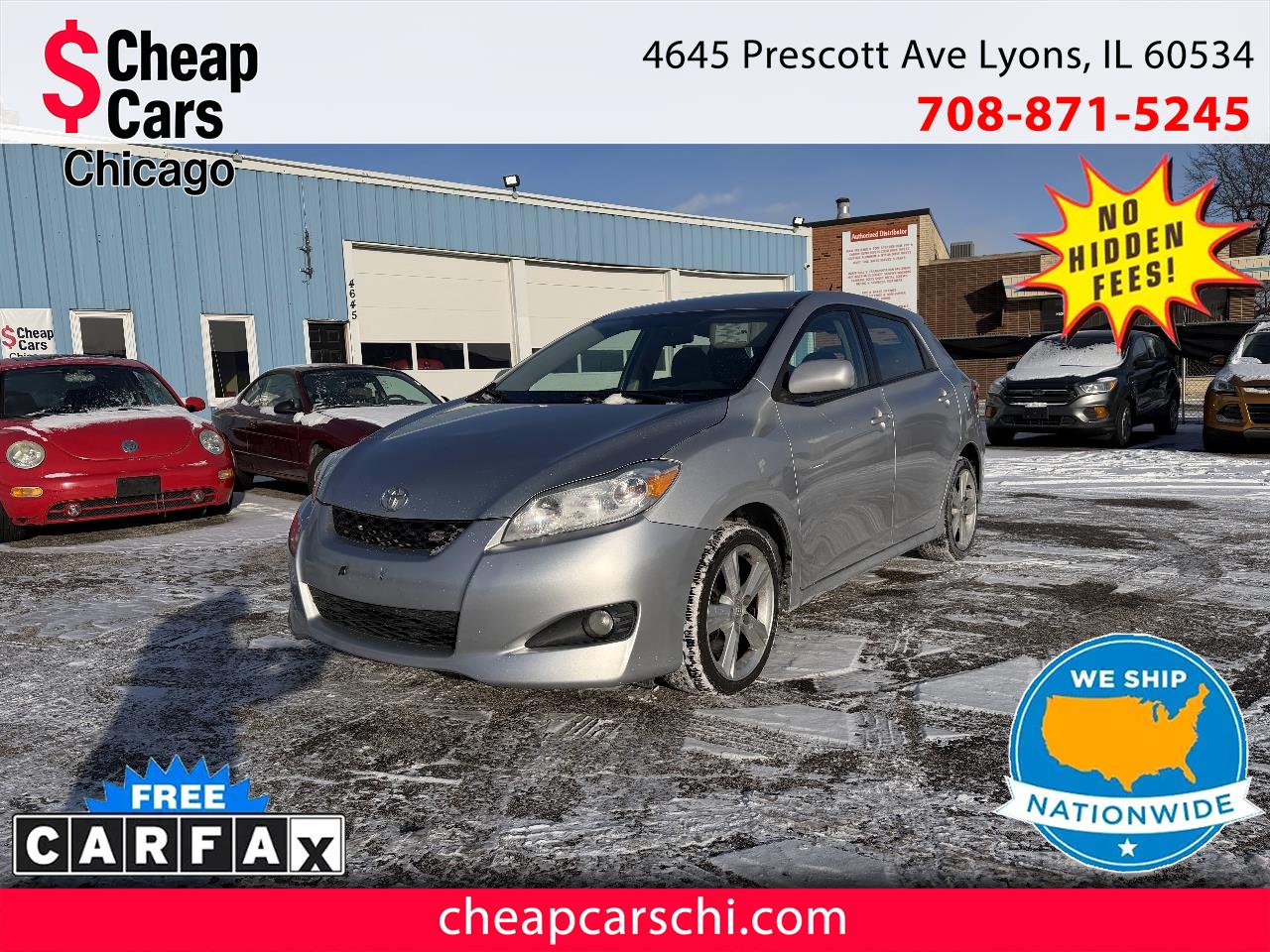 Toyota Matrix S 5-Speed AT 2010