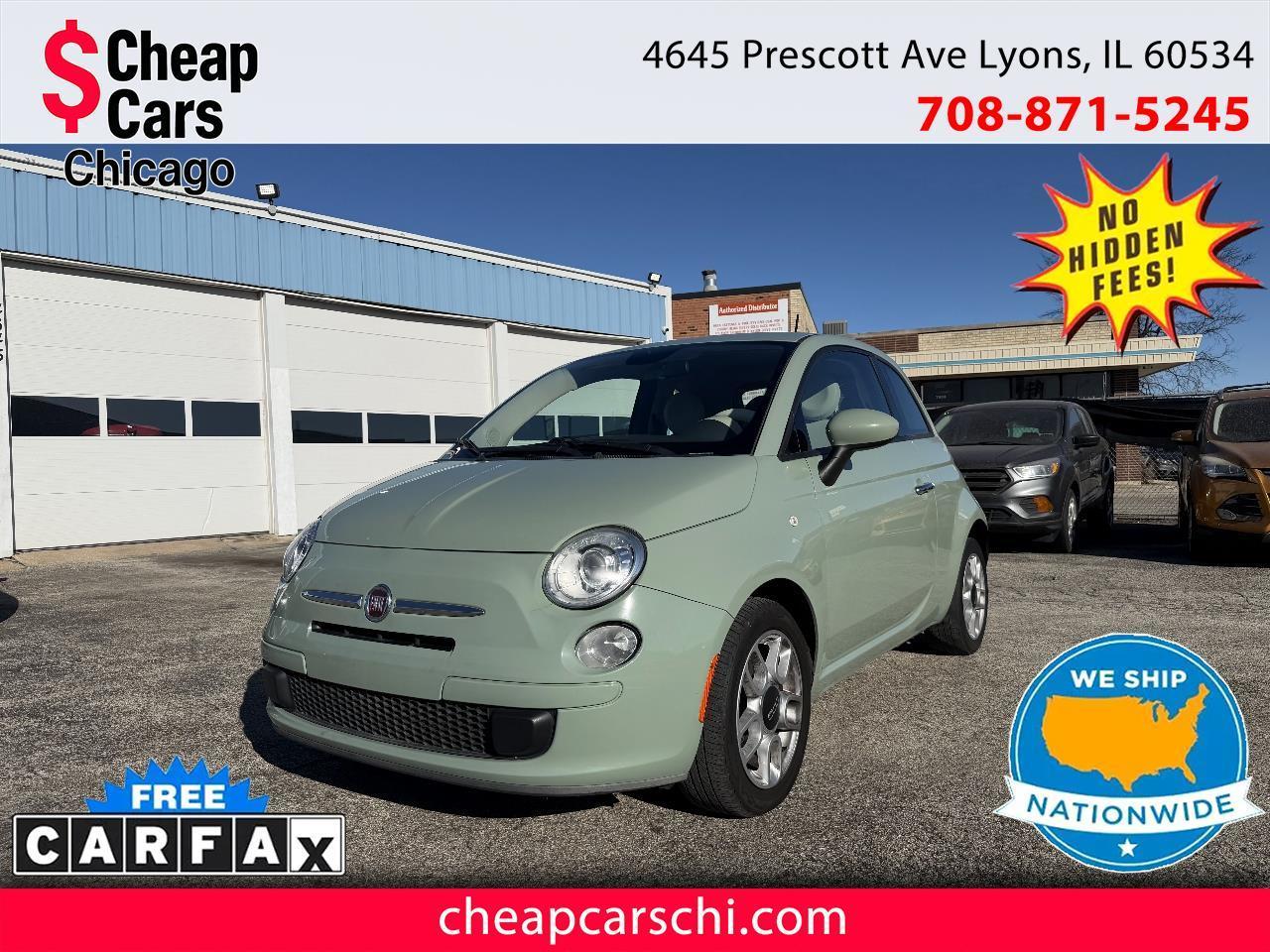 2015 Fiat 500 Pop Hatchback