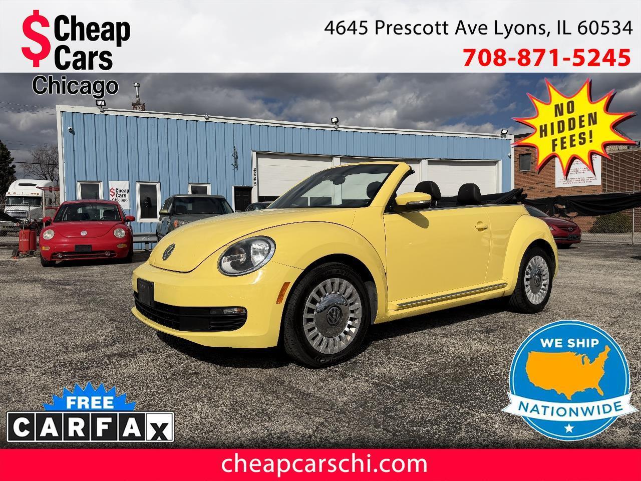 2013 Volkswagen Beetle 2.5L Convertible