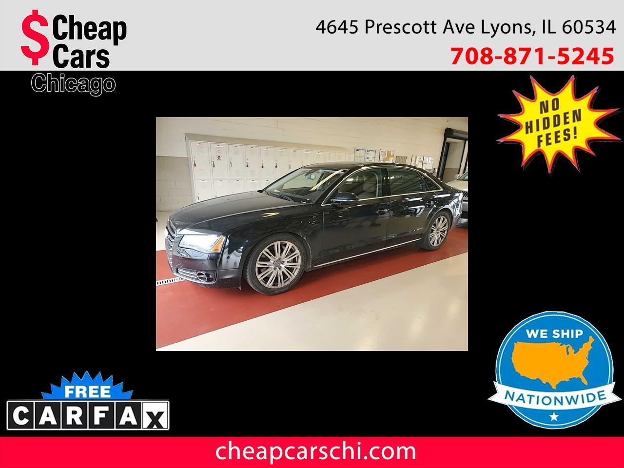 2014 Audi A8 4.0T Sedan L quattro Tiptronic