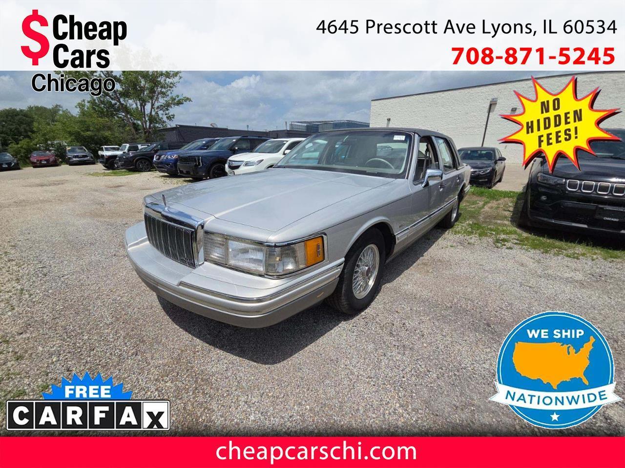 Lincoln Town Car Signature 1991