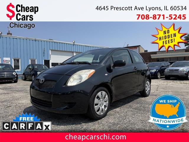Black 2008 Toyota Yaris Manual