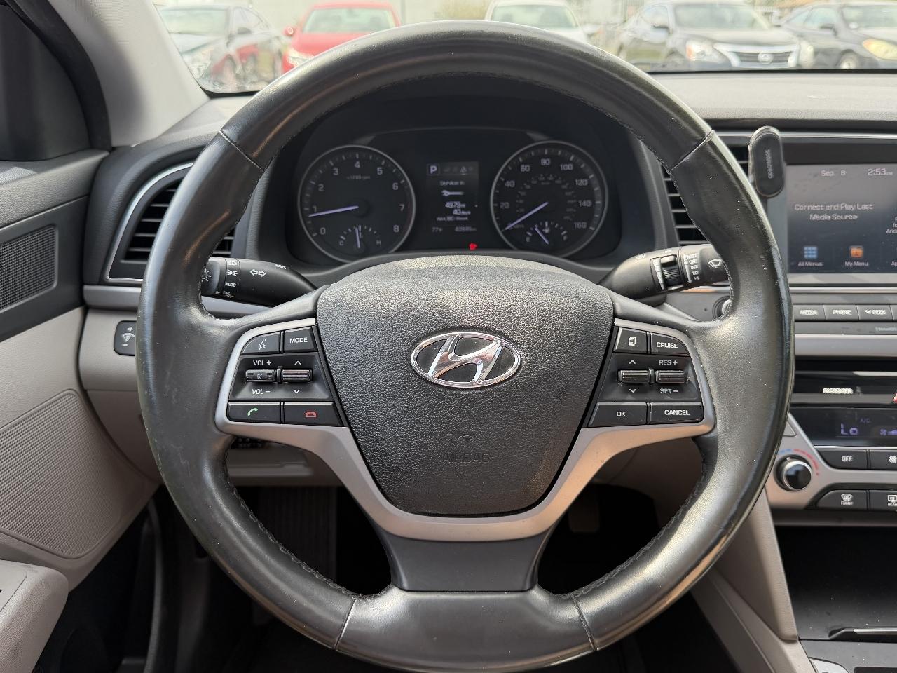 Hyundai Elantra SEL 2018