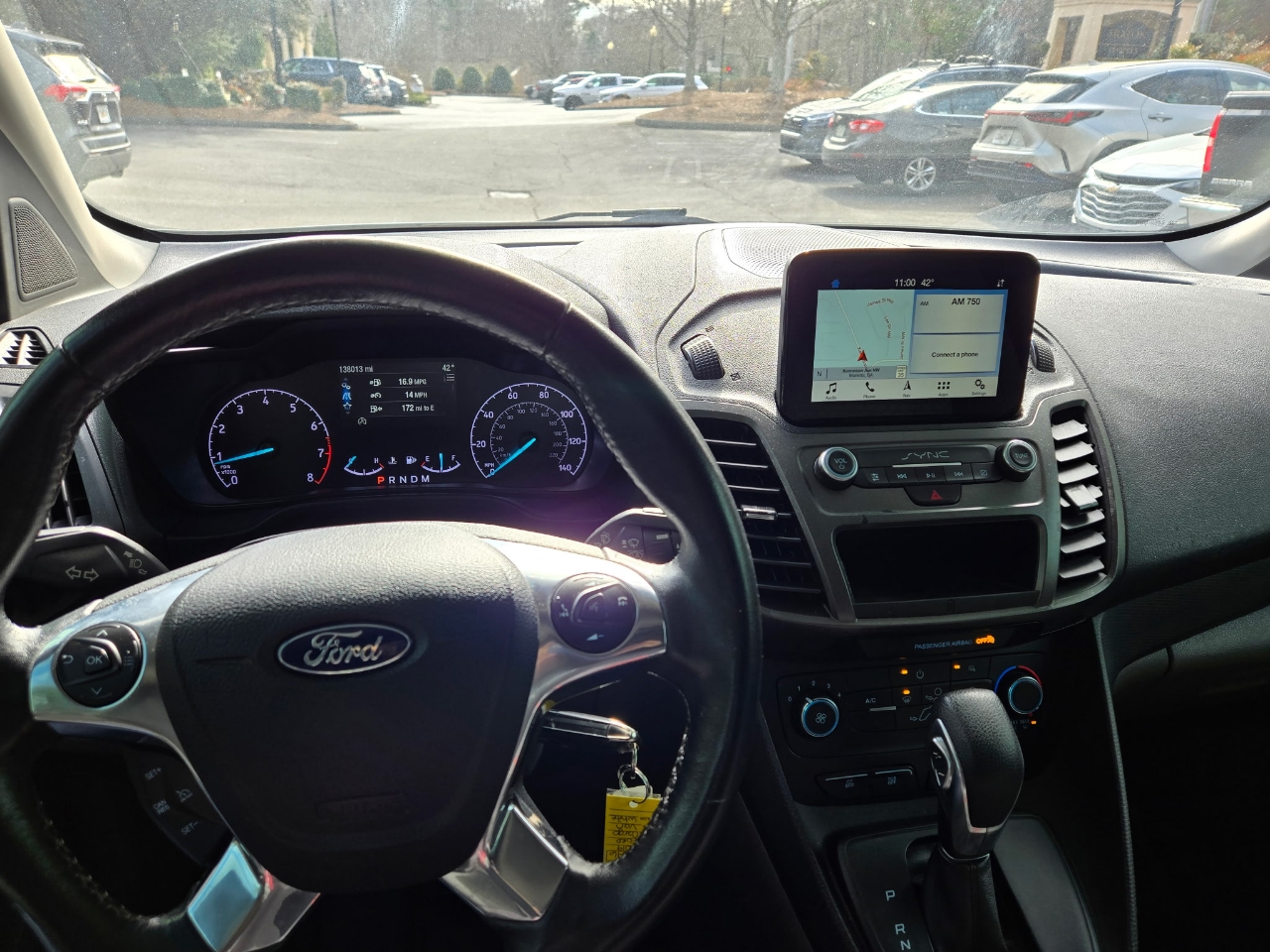 Ford Transit Connect Cargo Van XLT LWB w/Rear Liftgate 2019