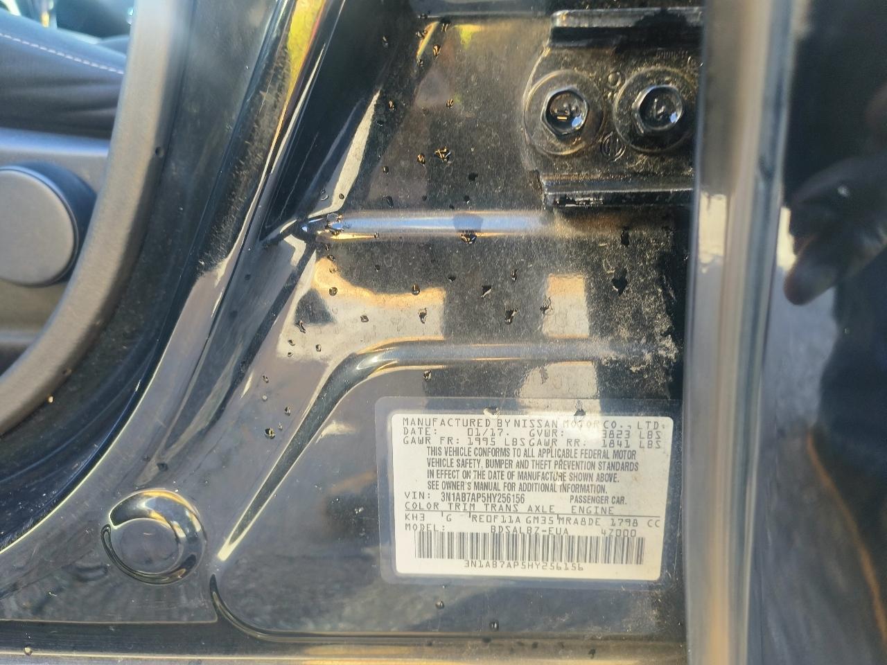 Nissan Sentra SL 2017