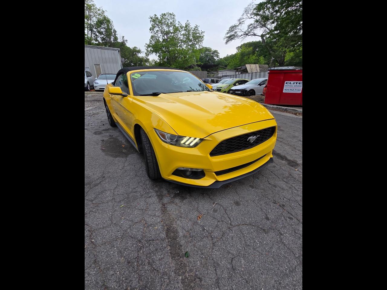 2015 Ford Mustang V6 Convertible