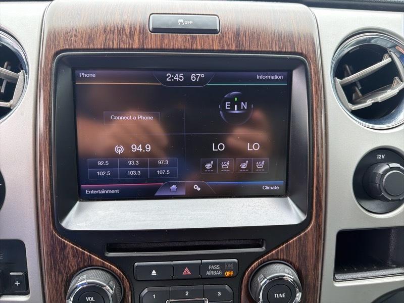 Ford F-150 4WD SuperCrew 145" Lariat 2013