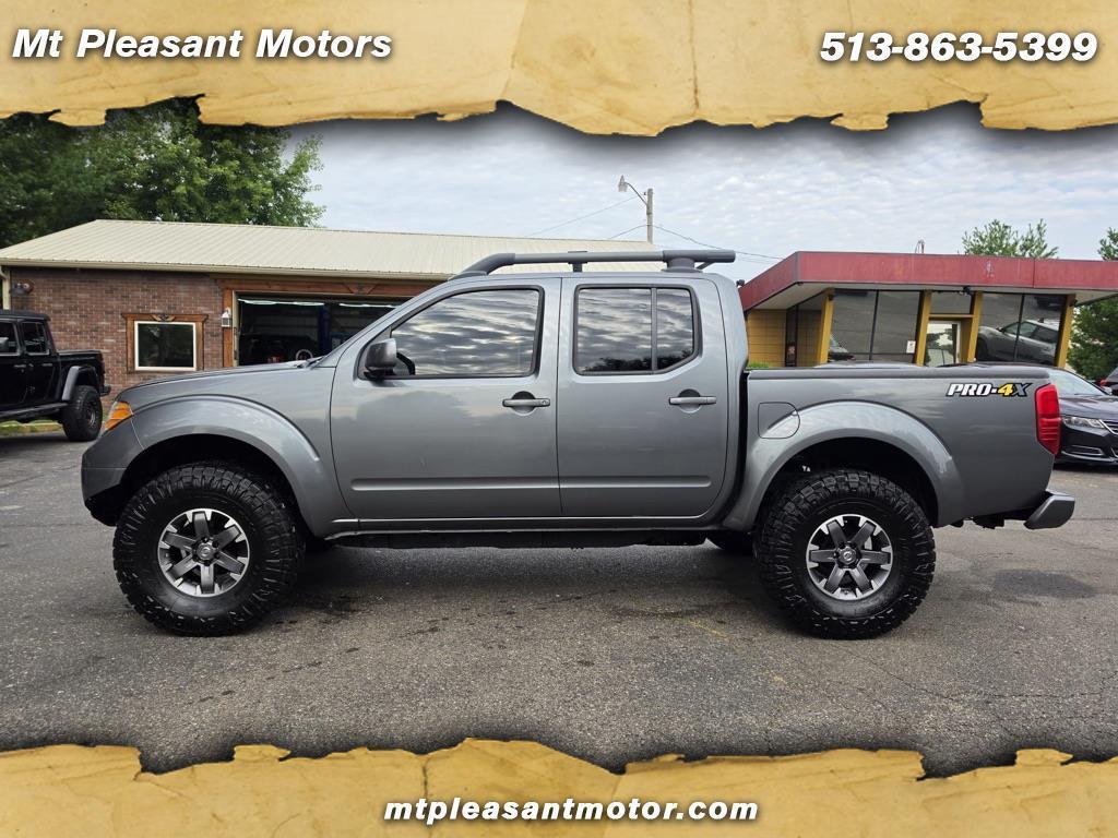 Gray 2017 Nissan Frontier Pickup Truck Four-Wheel Drive Automatic