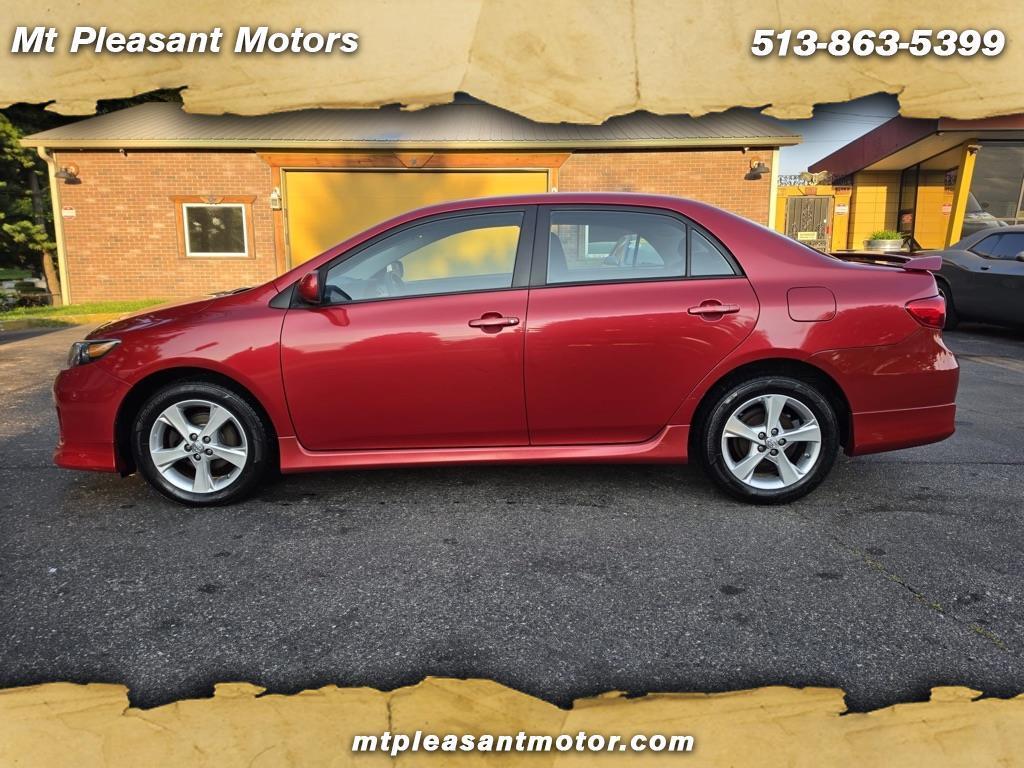 2011 Toyota Corolla S 4D Sedan