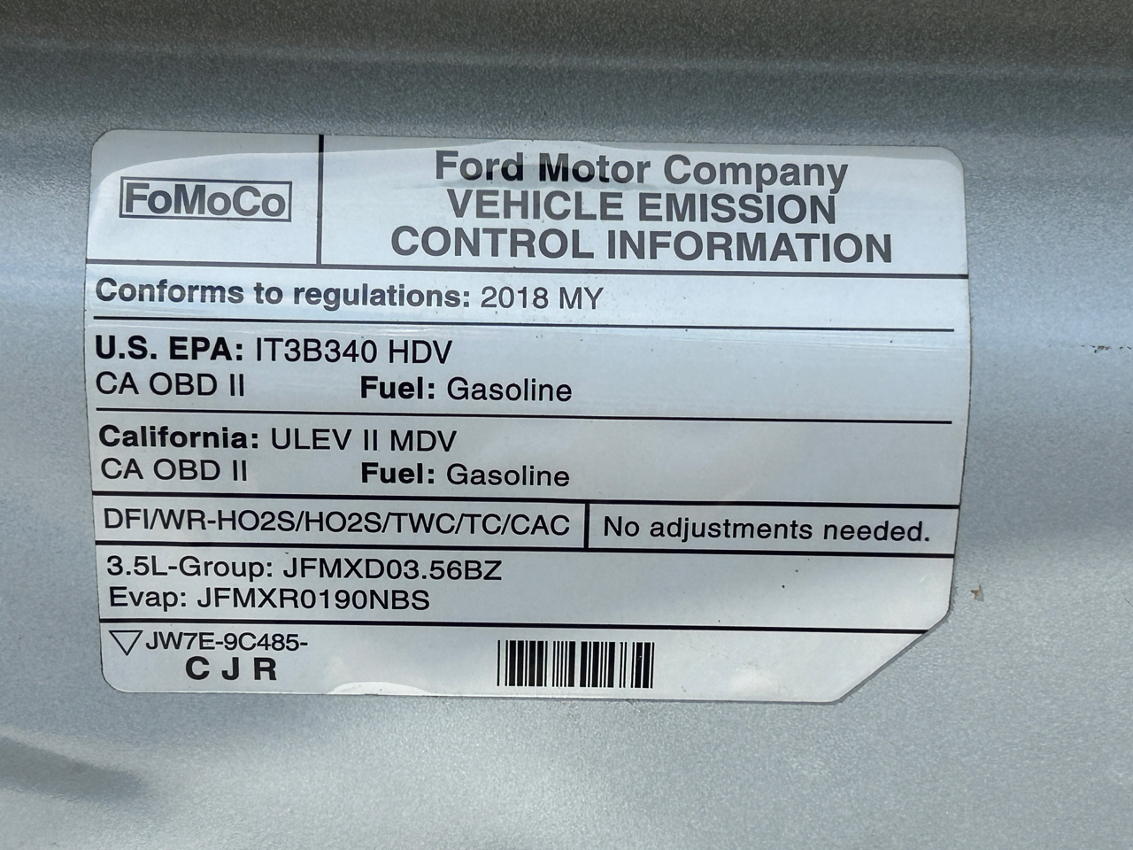 Ford Transit Van T-350 HD 148" EL Hi Rf 9950 GVWR Sliding RH Dr DRW 2018 Ford Transit Van T-350 HD 148" EL Hi Rf 9950 GVWR Sliding RH Dr DRW 2018