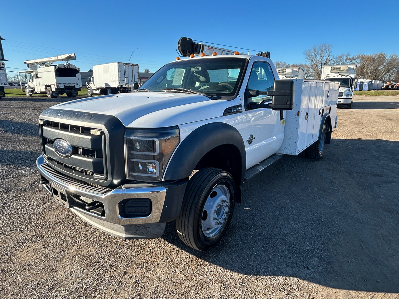 2014 Ford Super Duty F-550 DRW 2WD Reg Cab 141" WB 60" CA XL