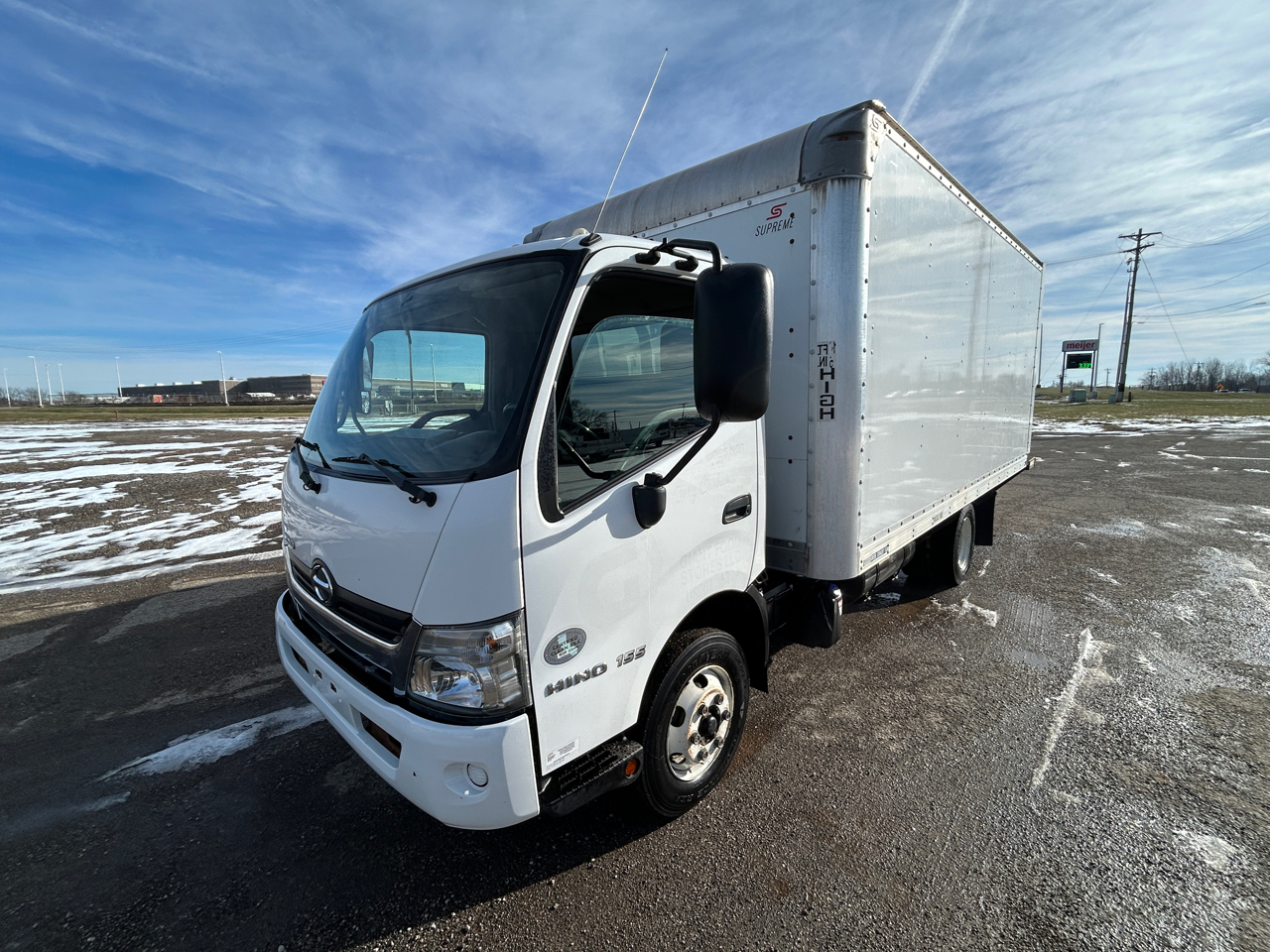 2019 Hino 155 16ft Box Truck w/ Swing Doors