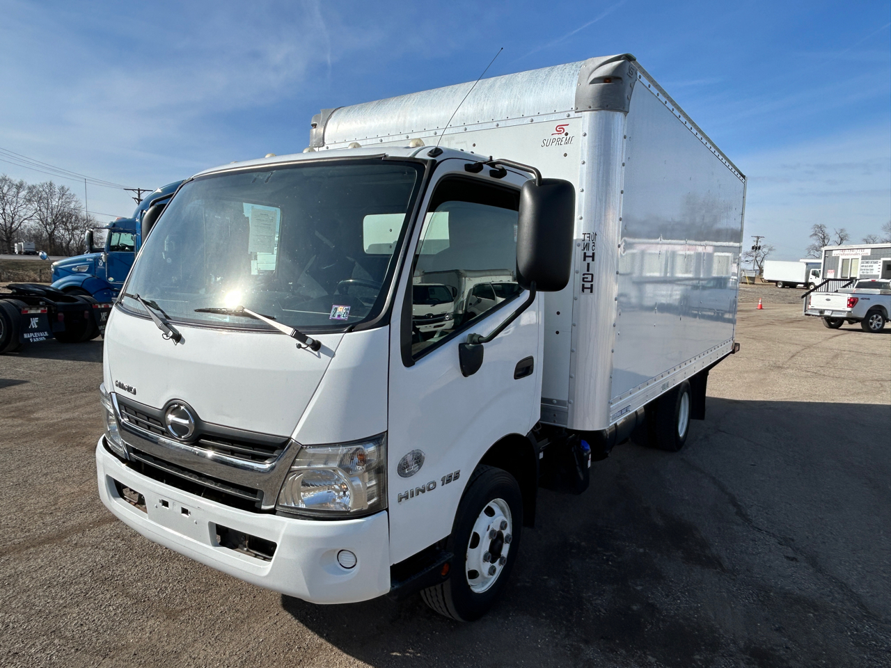 2019 Hino 155 16ft Box Truck w/ Swing Doors