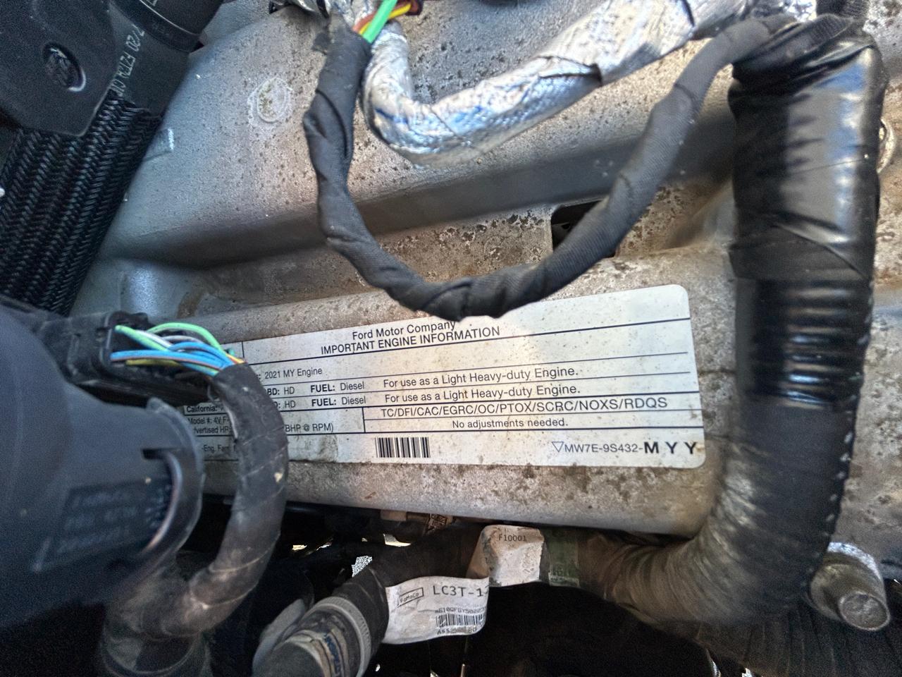 Ford Super Duty F-550 DRW XL 4WD Reg Cab 145" WB 60" CA 2021