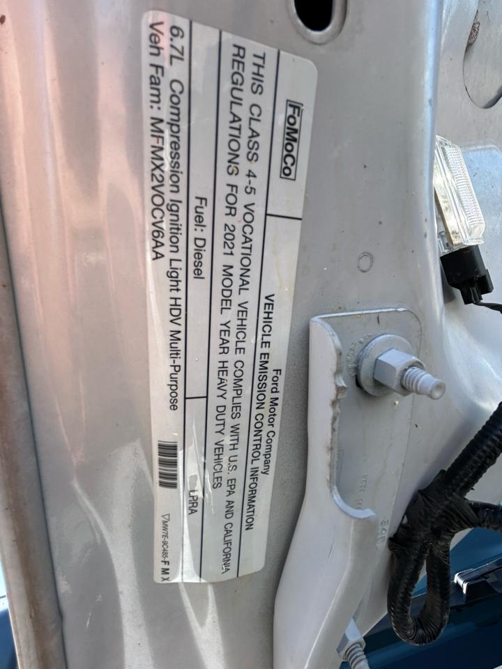 Ford Super Duty F-550 DRW XL 4WD Reg Cab 145" WB 60" CA 2021