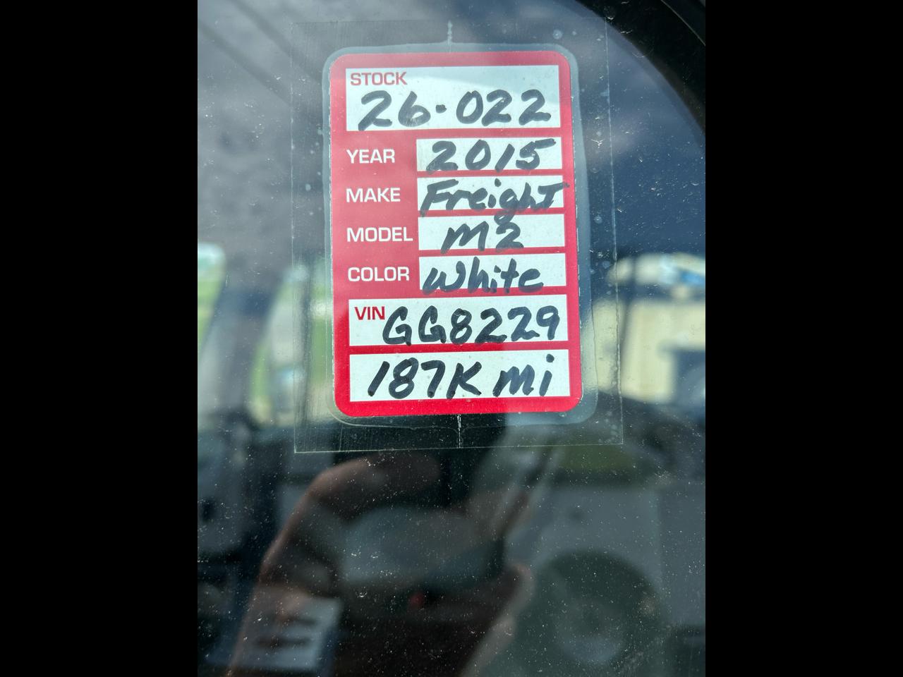 2015 Freightliner M2 IMT 10000 Crane