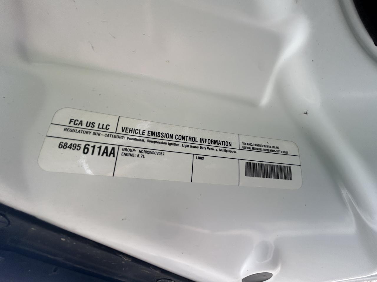RAM 5500 Chassis Cab Tradesman 4x4 Reg Cab 60" CA 144.5" WB 2022