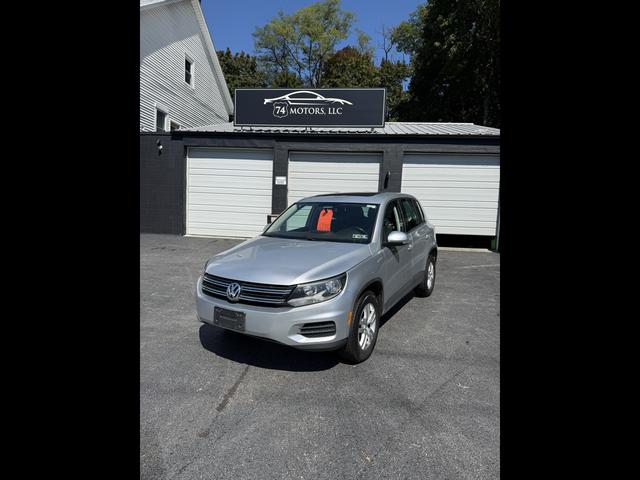 Silver 2013 Volkswagen Tiguan SUV / Crossover Front-Wheel Drive Automatic