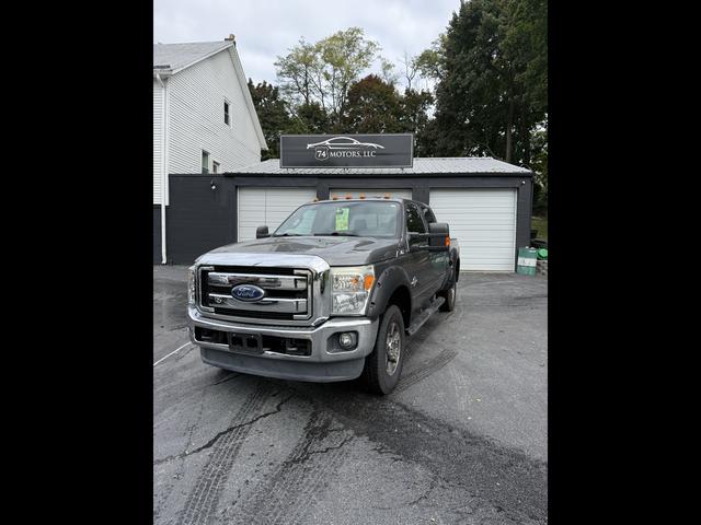 Gray 2011 Ford F-250 Super Duty Pickup Truck Four-Wheel Drive Automatic