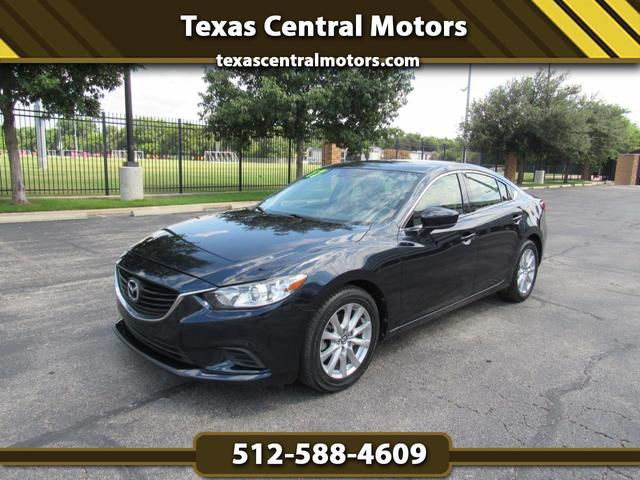 Blue 2017 Mazda MAZDA6 Sedan Front-Wheel Drive Automatic