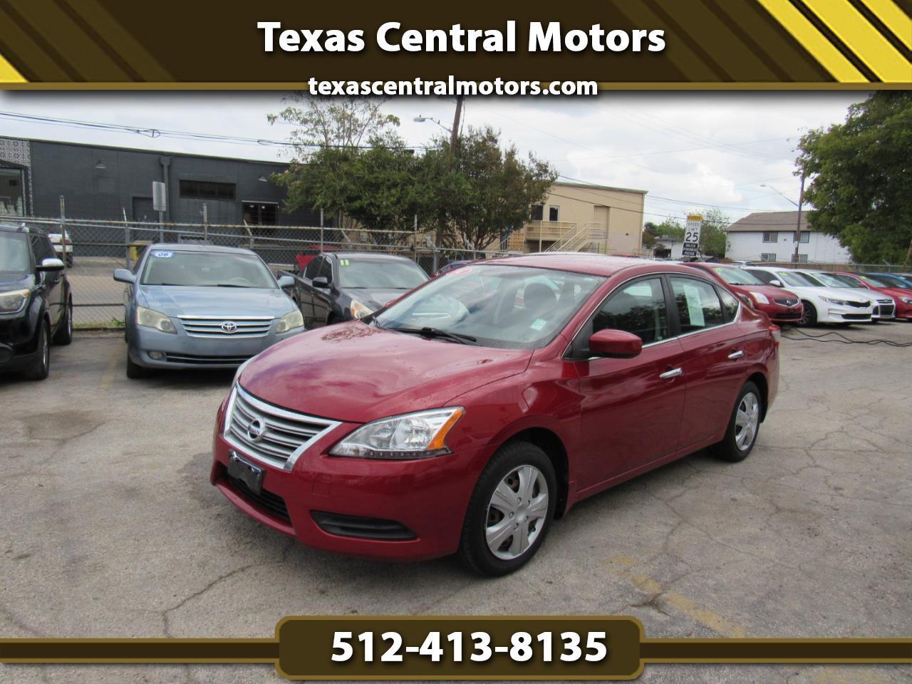 Nissan Sentra 4dr Sdn I4 CVT FE+ SV 2014