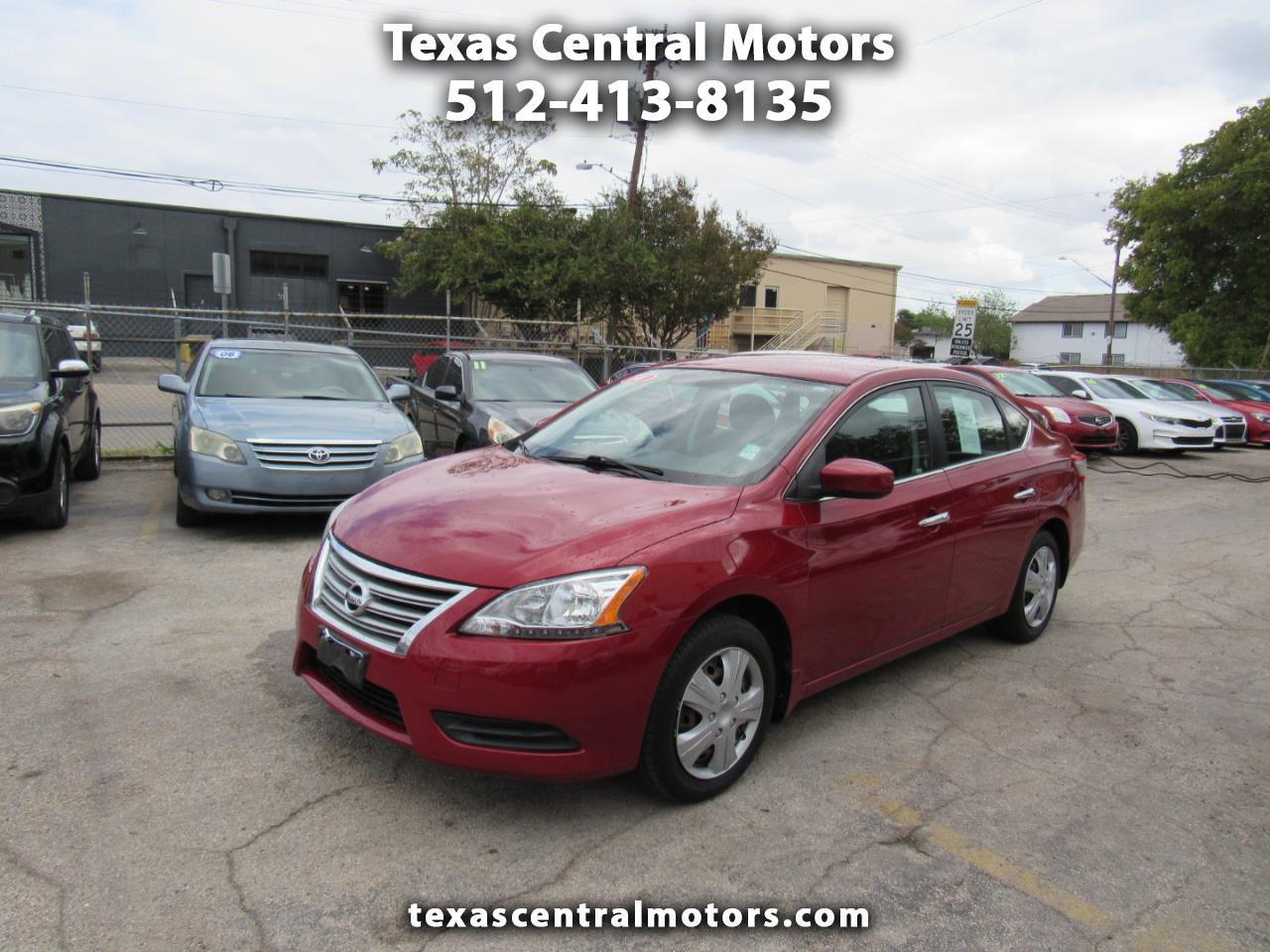 Nissan Sentra 4dr Sdn I4 CVT FE+ SV 2014