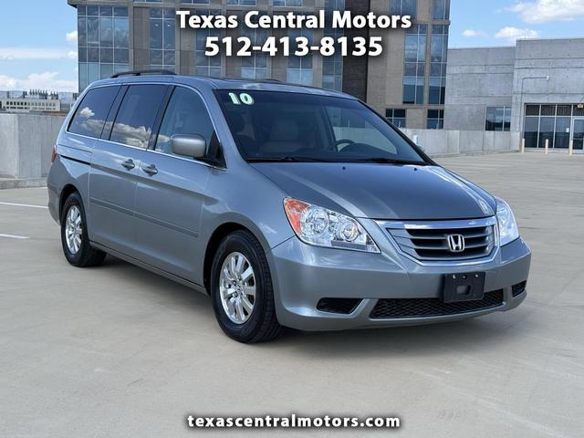 Blue 2010 Honda Odyssey Minivan Front-Wheel Drive Automatic