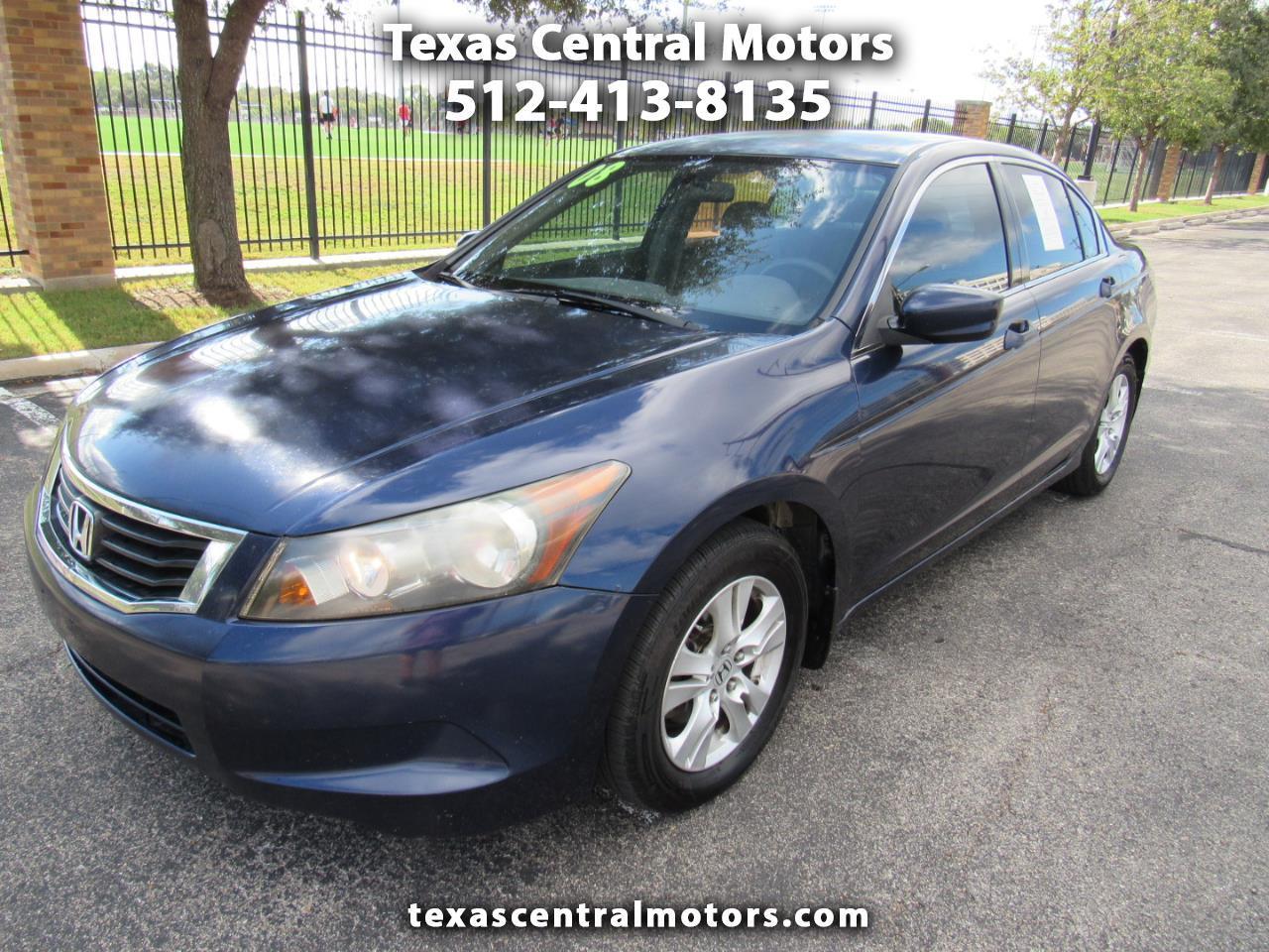2008 Honda Accord Sdn 4dr I4 Auto LX-P
