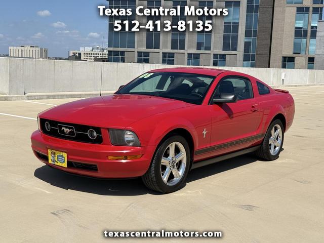 Red 2008 Ford Mustang Coupe Rear-Wheel Drive Automatic