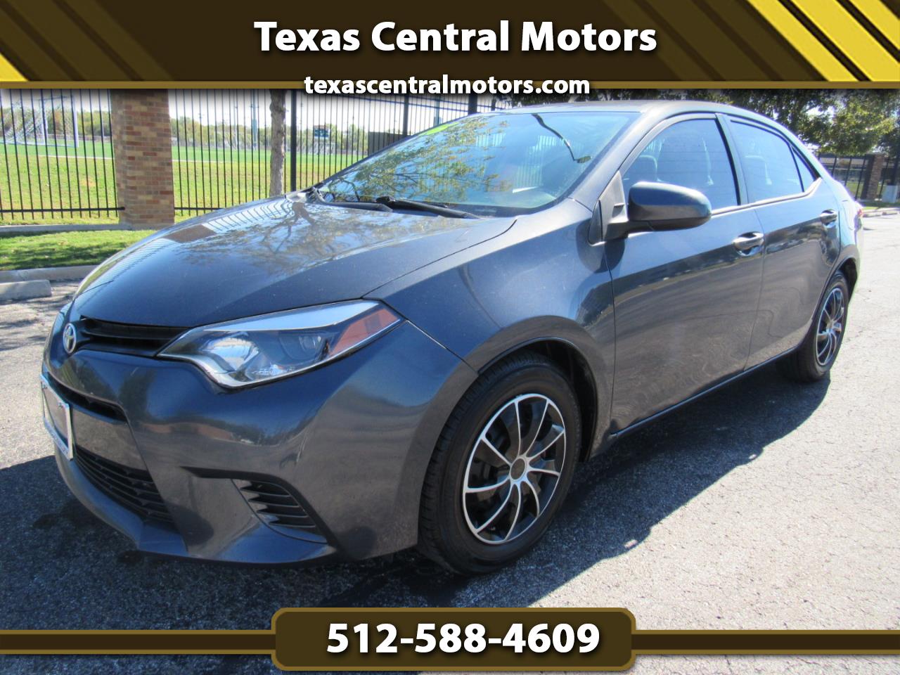2016 Toyota Corolla 4dr Sdn CVT S w/Special Edition Pkg (Natl)
