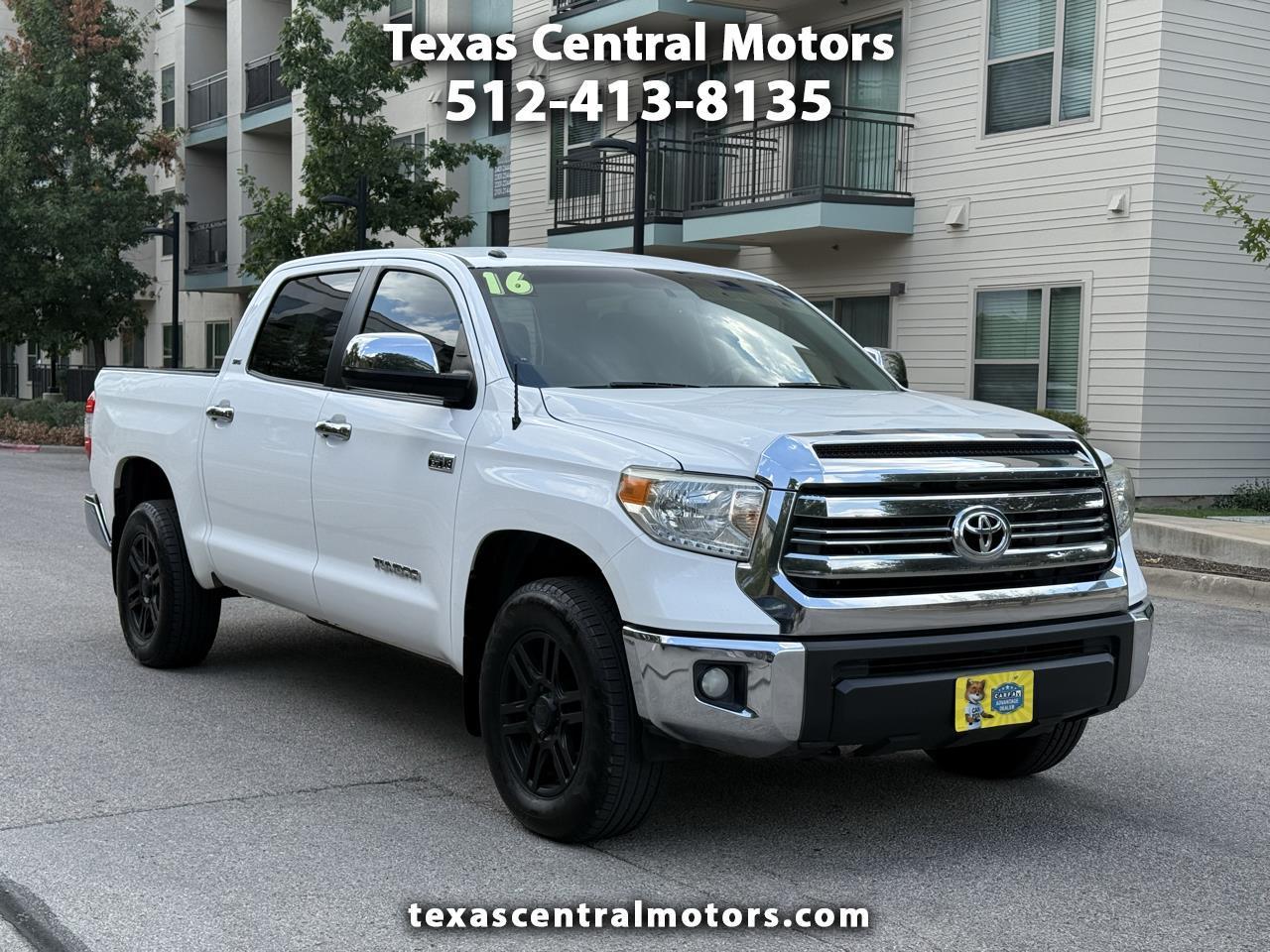 Toyota Tundra 4WD Truck CrewMax 5.7L FFV V8 6-Spd AT SR5 (Natl) 2016