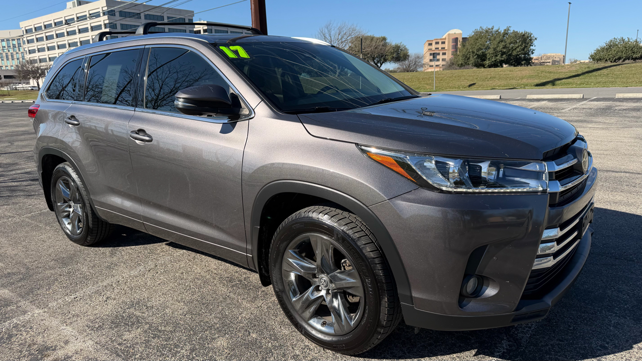 Toyota Highlander Limited Platinum V6 AWD (Natl) 2017