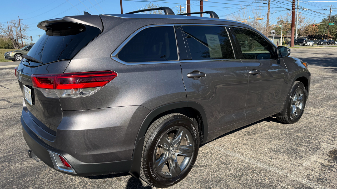 Toyota Highlander Limited Platinum V6 AWD (Natl) 2017