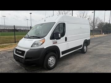 2019 RAM ProMaster Cargo Van 2500 High Roof 136" WB