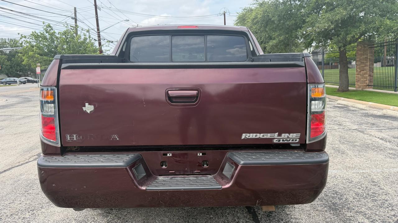 Honda Ridgeline 4WD Crew Cab RTL w/Lthr 2008