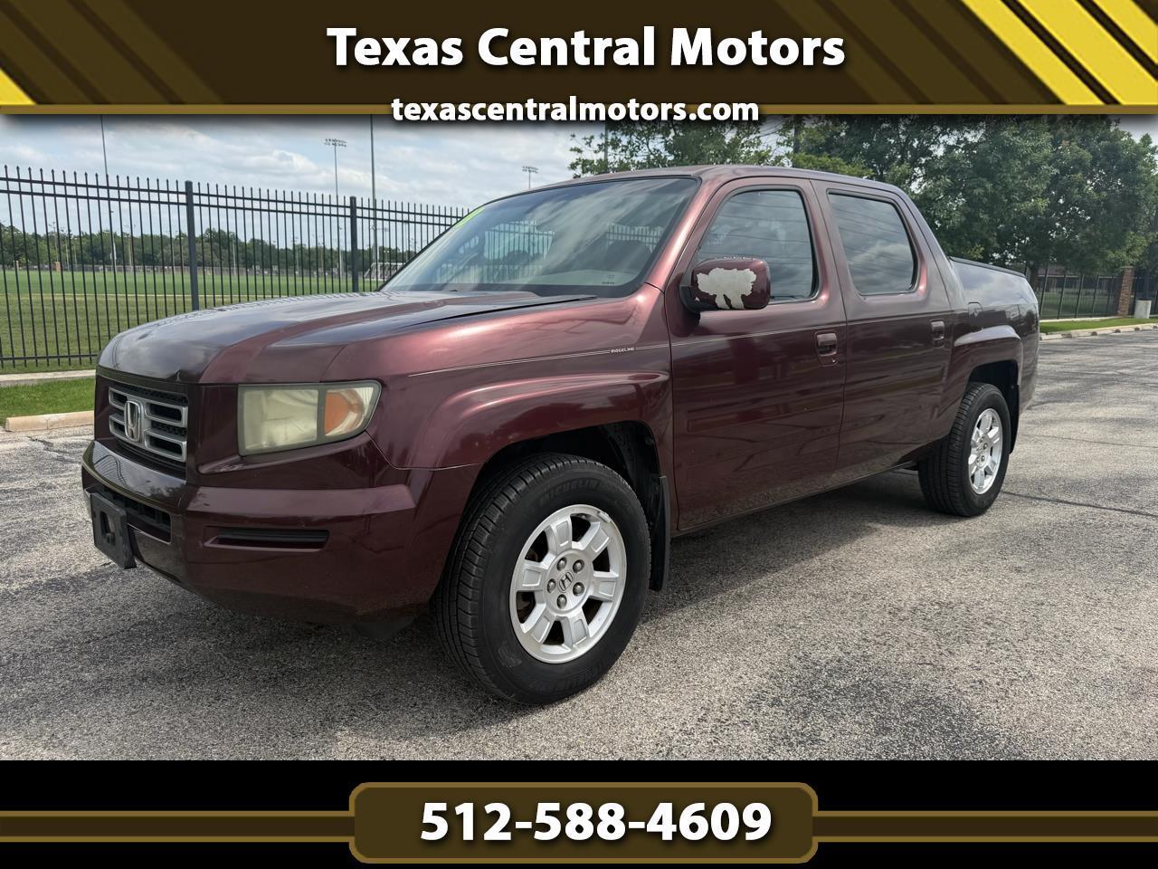2008 Honda Ridgeline 4WD Crew Cab RTL w/Lthr