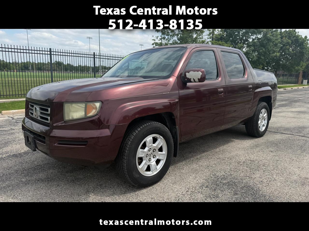 2008 Honda Ridgeline 4WD Crew Cab RTL w/Lthr