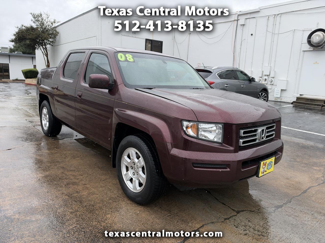 2008 Honda Ridgeline 4WD Crew Cab RTL w/Lthr