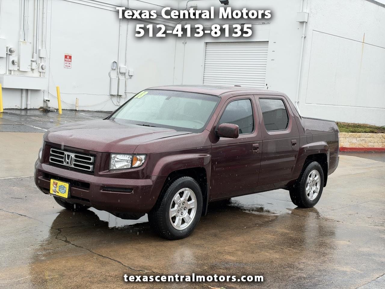 2008 Honda Ridgeline 4WD Crew Cab RTL w/Lthr