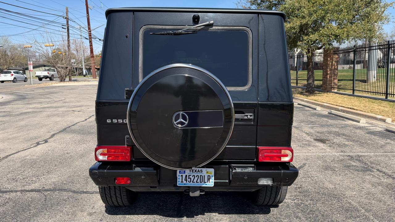 Mercedes-Benz G-Class 4MATIC 4dr G 550 2013