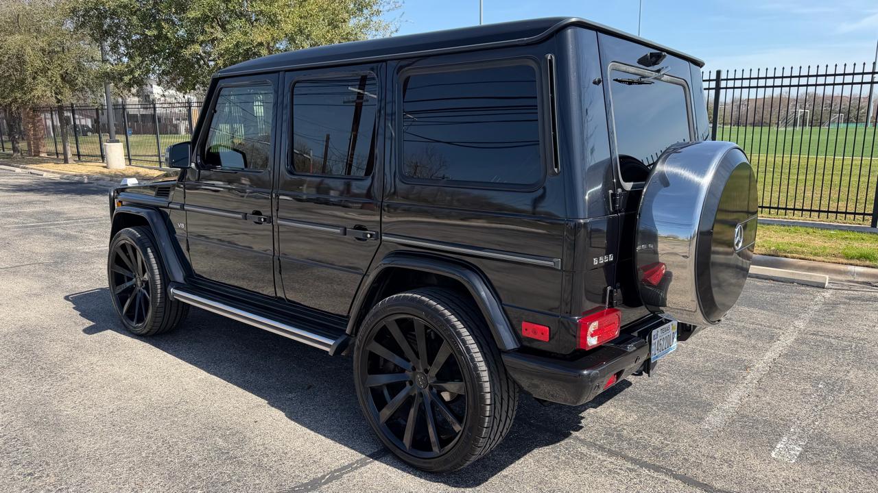 Mercedes-Benz G-Class 4MATIC 4dr G 550 2013