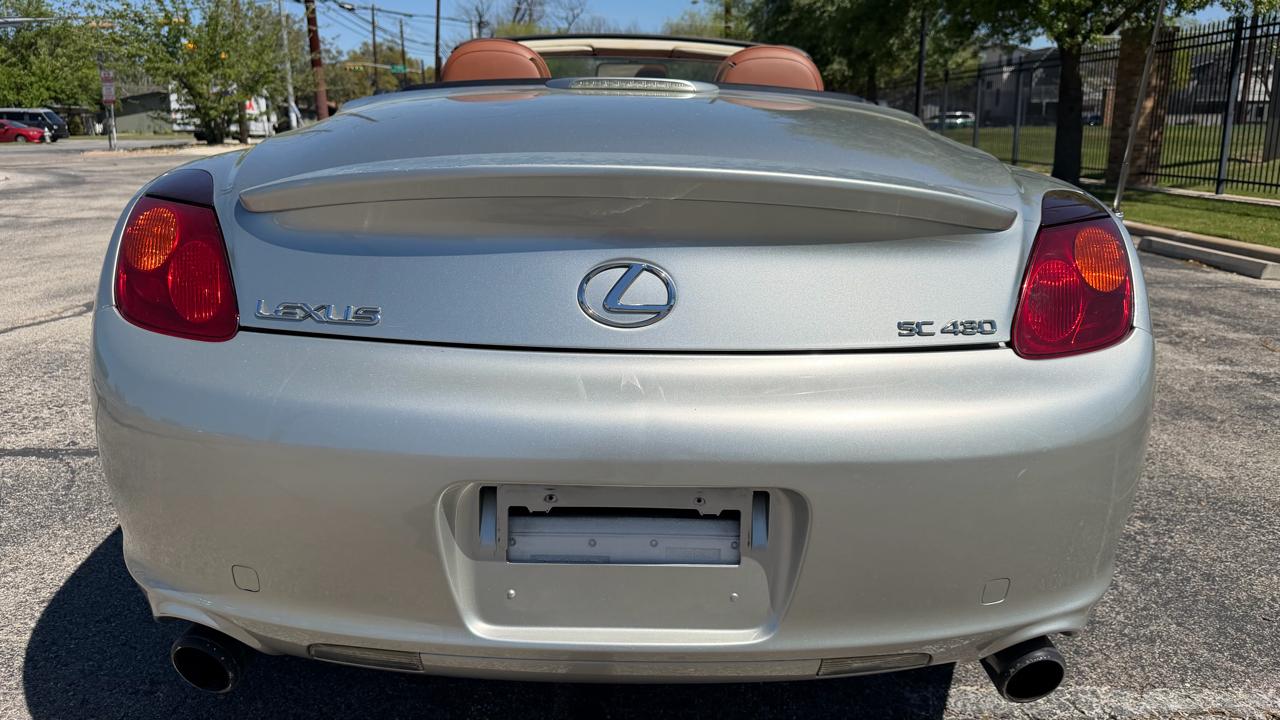 Lexus SC 430 2dr Convertible 2002